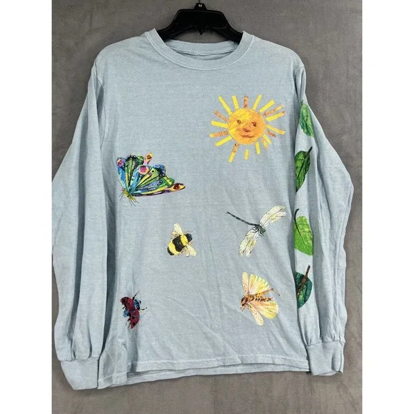 New Urban Outfitters Eric Carlye Nature Long Sleeve T Shirt - Picture 3 of 5